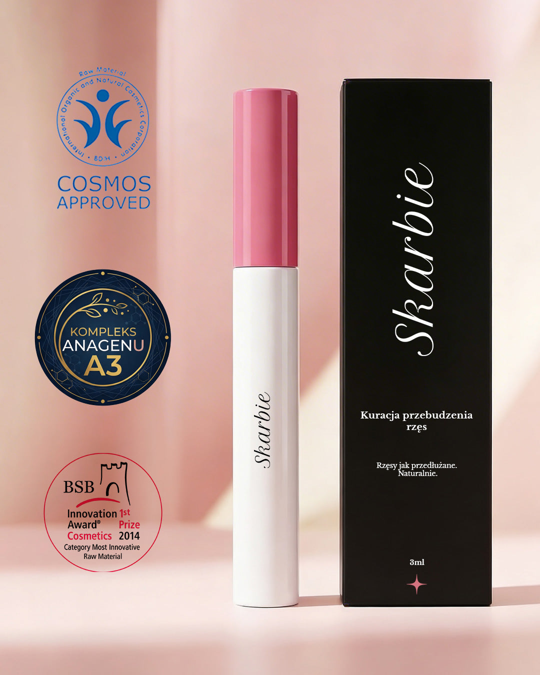 Kuracja przebudzenia rzęs - Skarbie