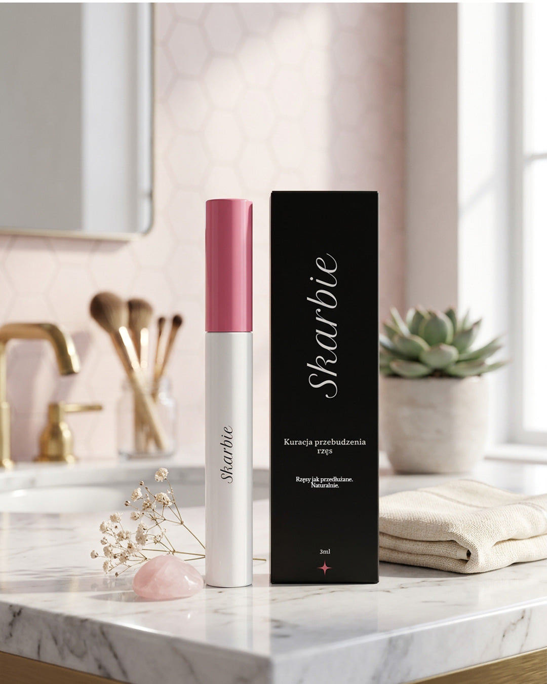 Kuracja przebudzenia rzęs - Skarbie